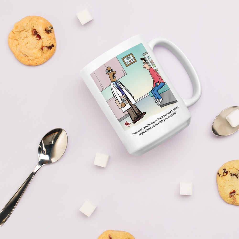 White Glossy Mug