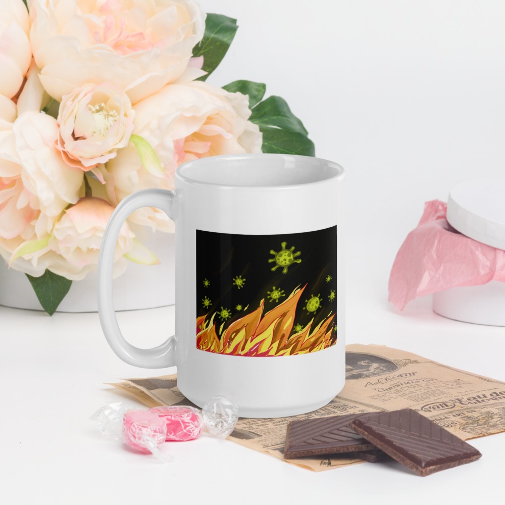 White Glossy Mug