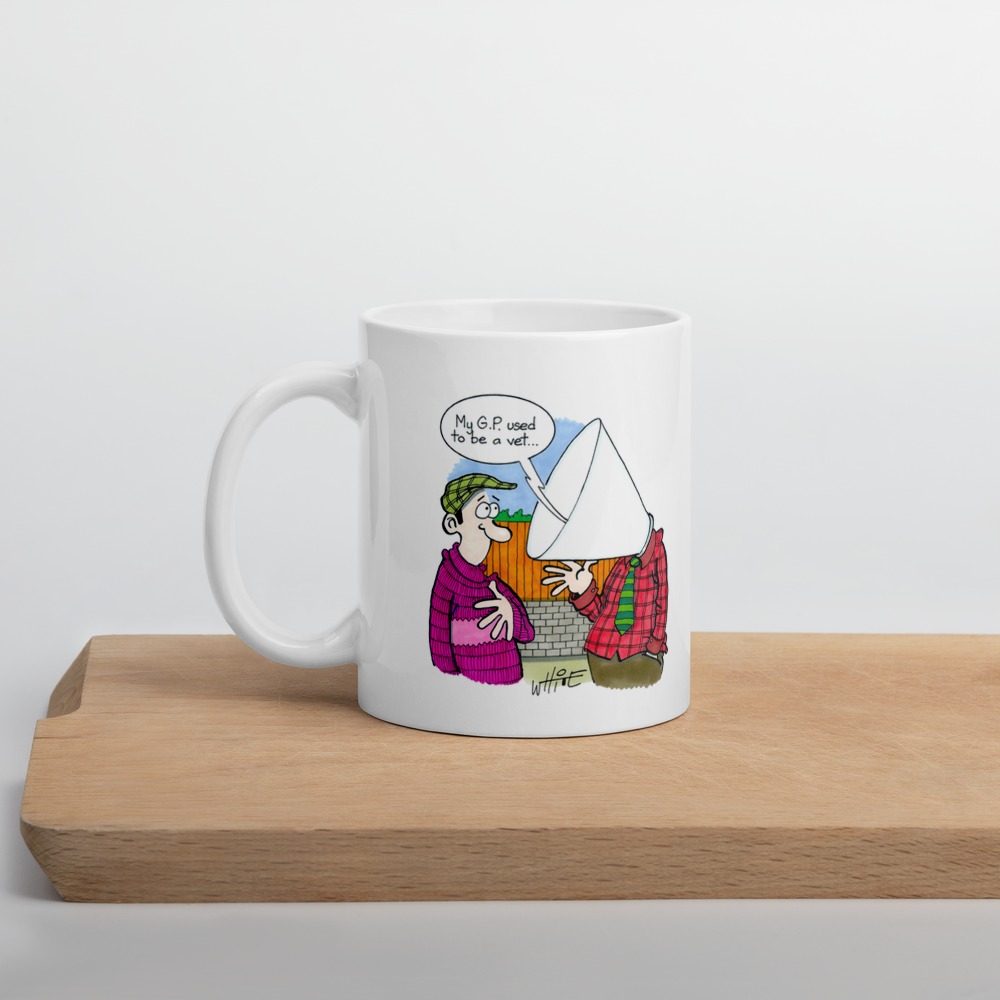 White Glossy Mug