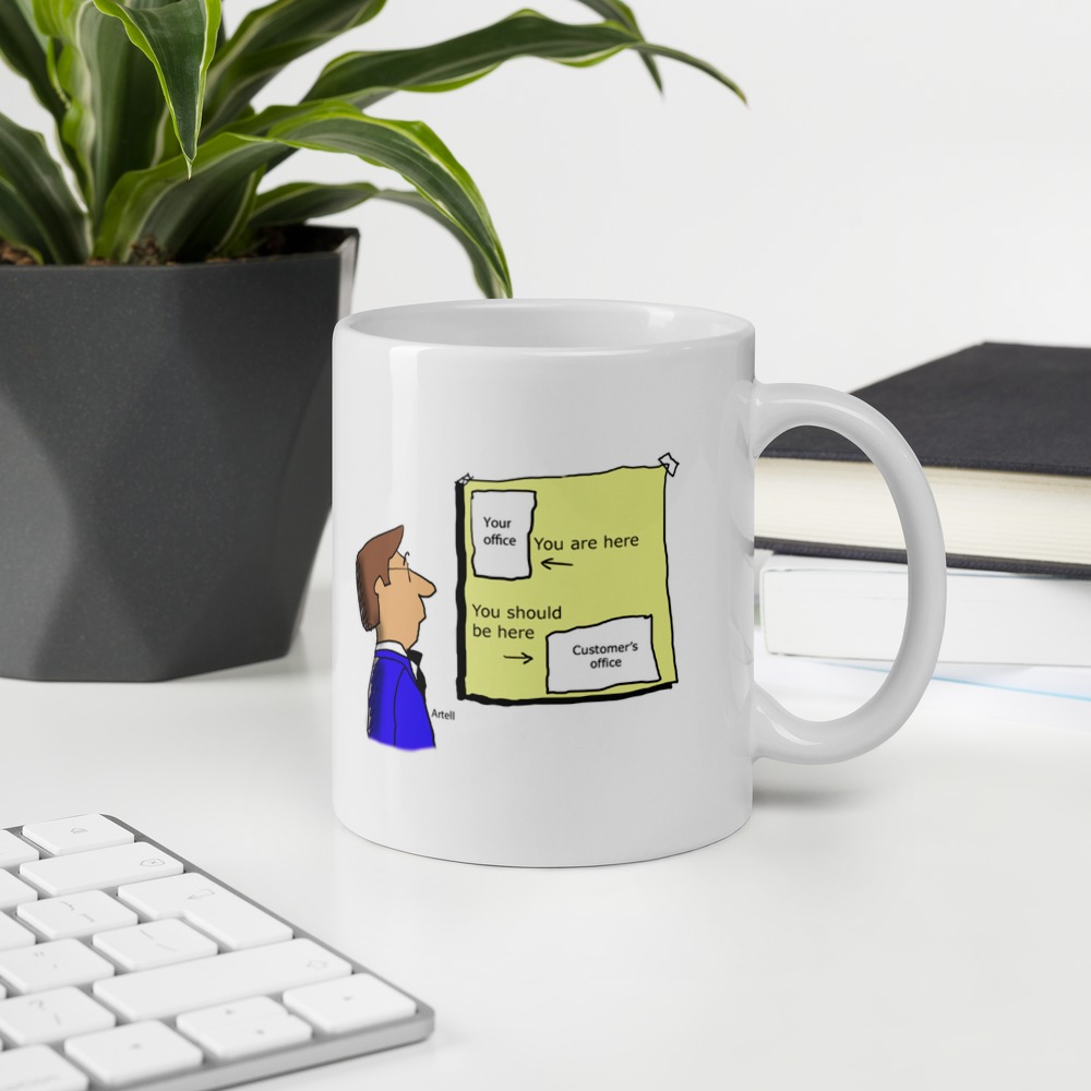 White Glossy Mug