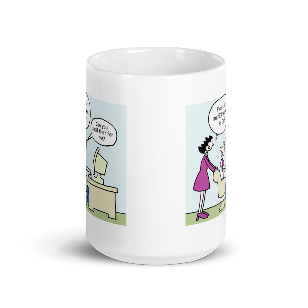White Glossy Mug