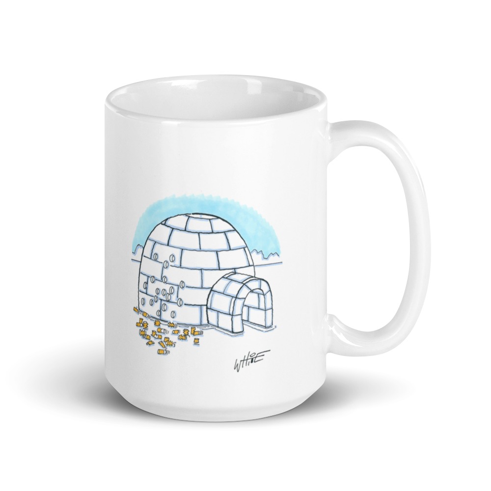 White Glossy Mug