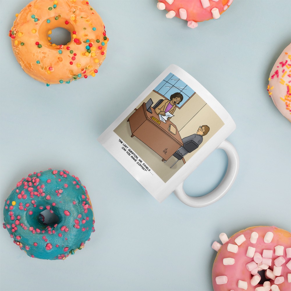 White Glossy Mug