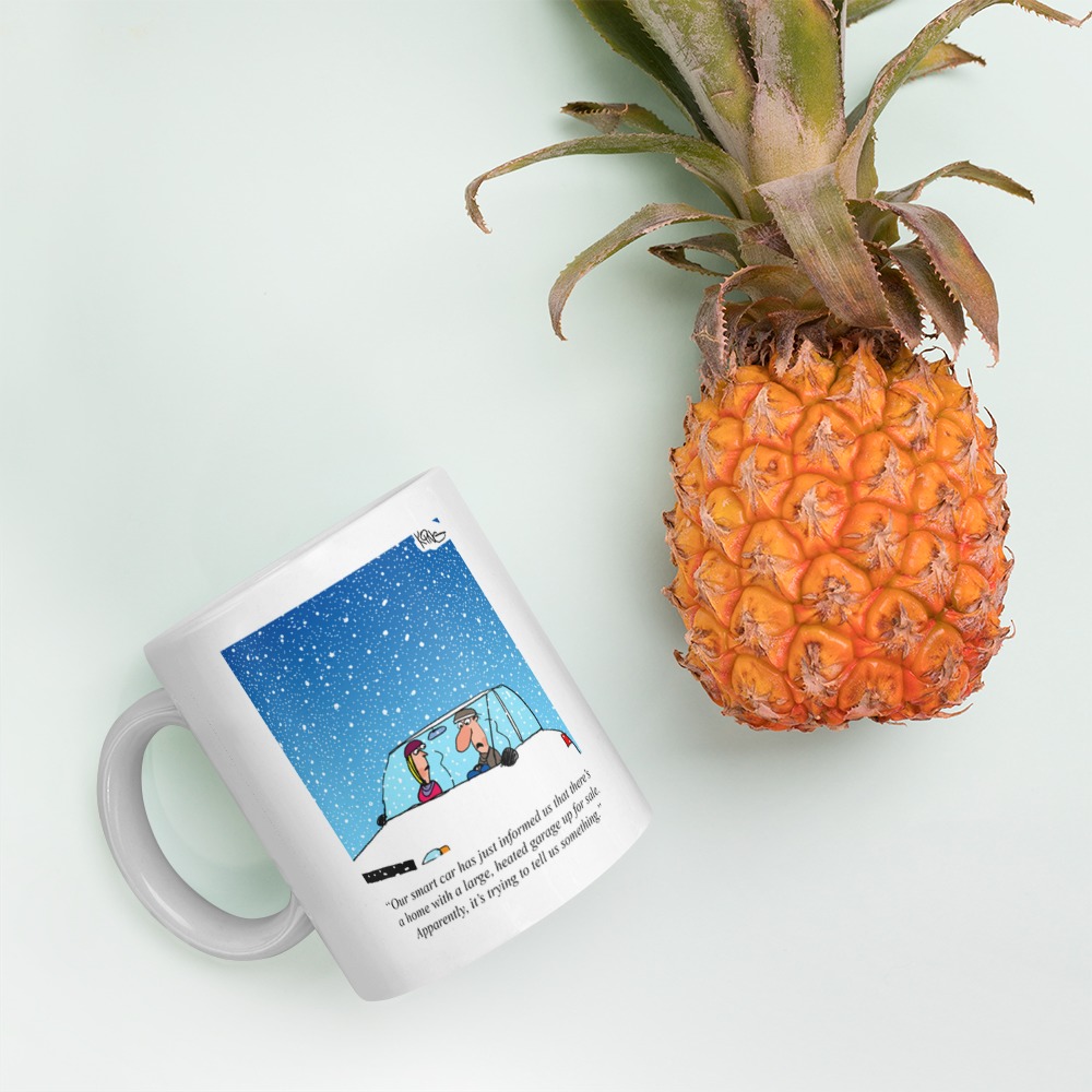 White Glossy Mug