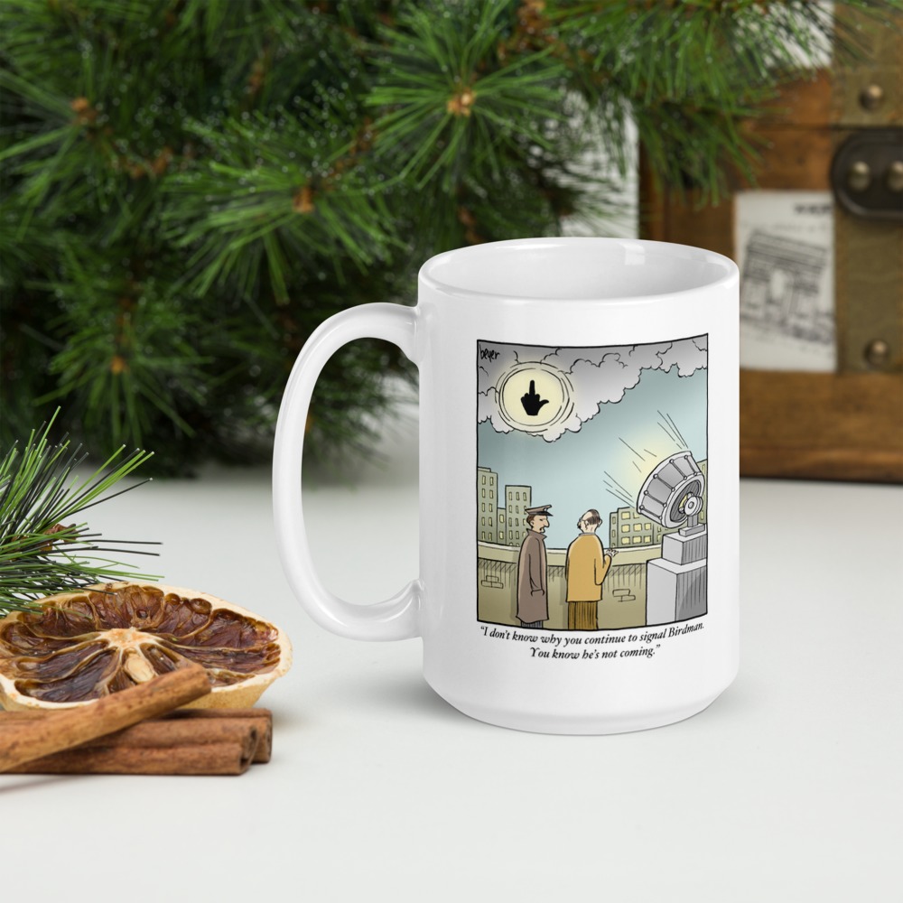 White Glossy Mug