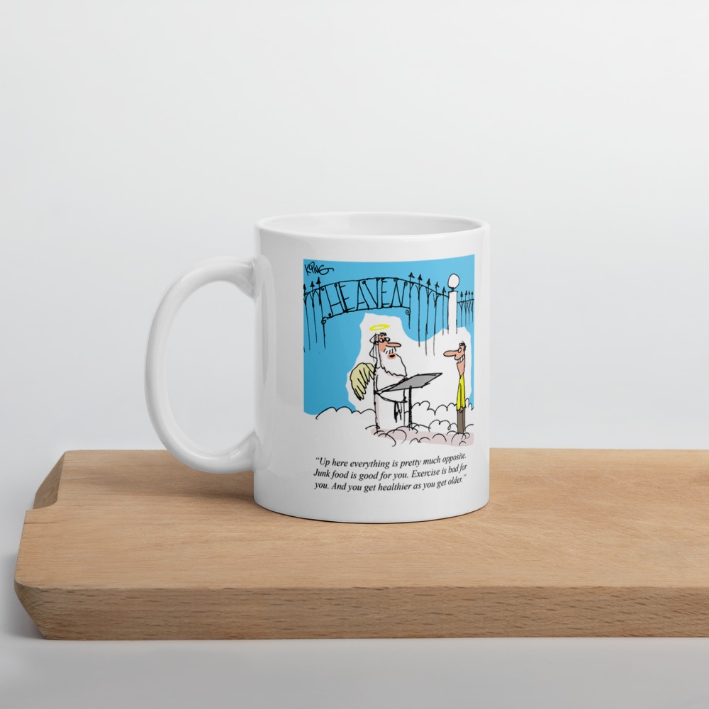 White Glossy Mug