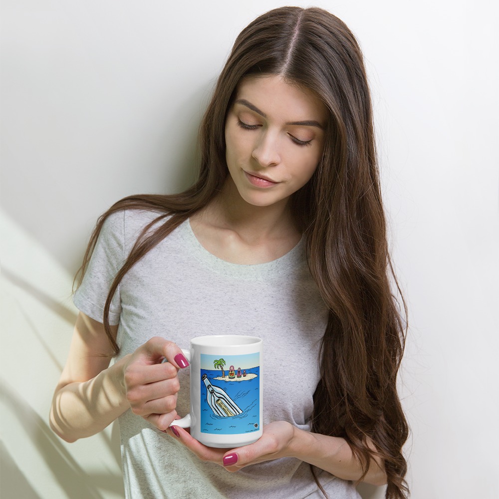 White Glossy Mug