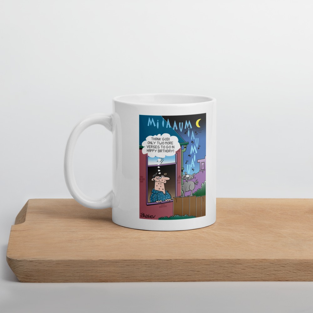 White Glossy Mug
