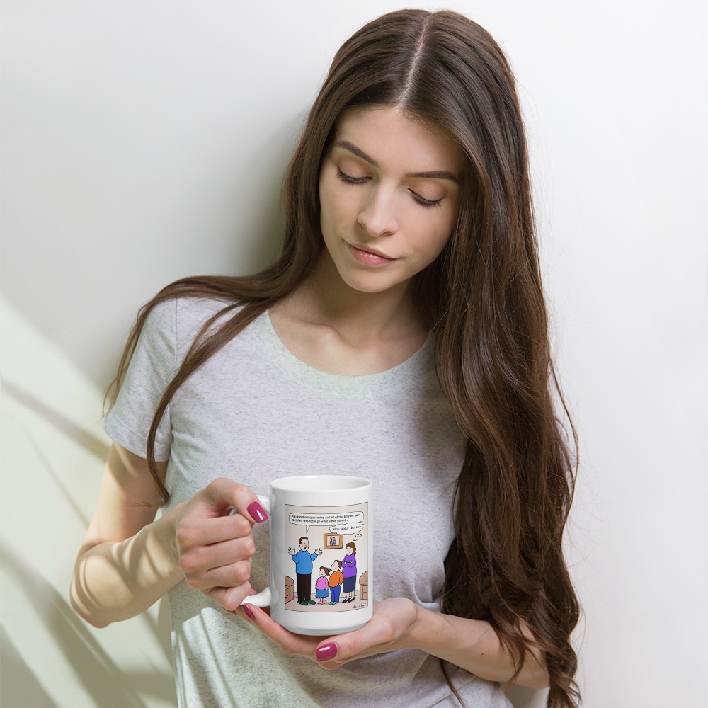 White Glossy Mug