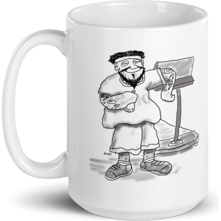 White Glossy Mug