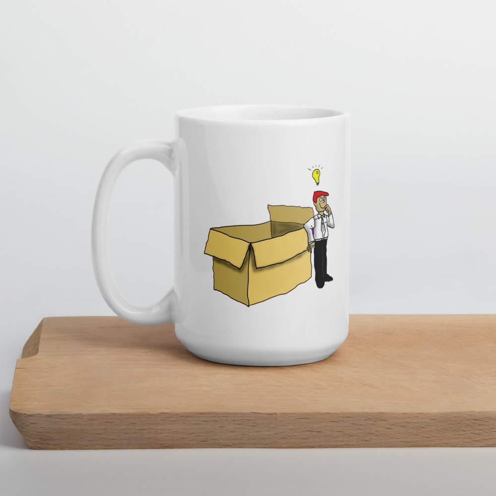 White Glossy Mug