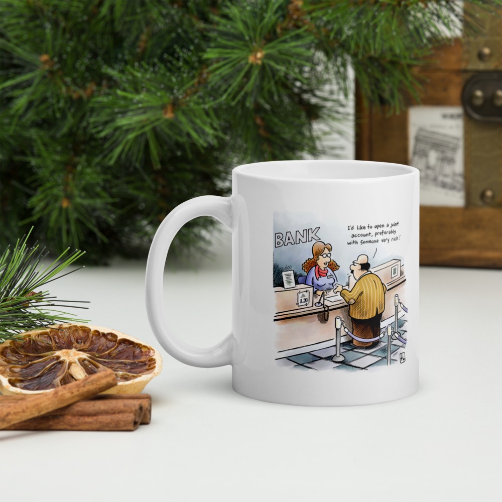 White Glossy Mug