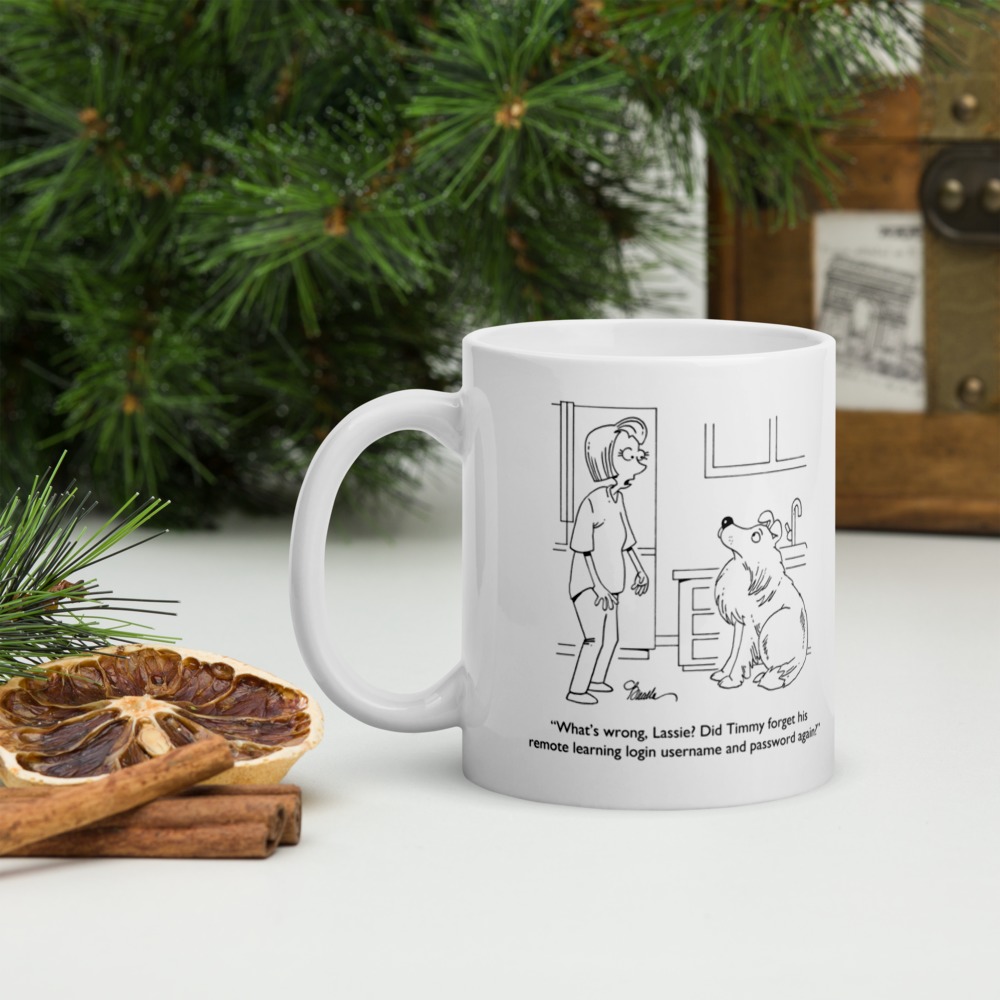 White Glossy Mug