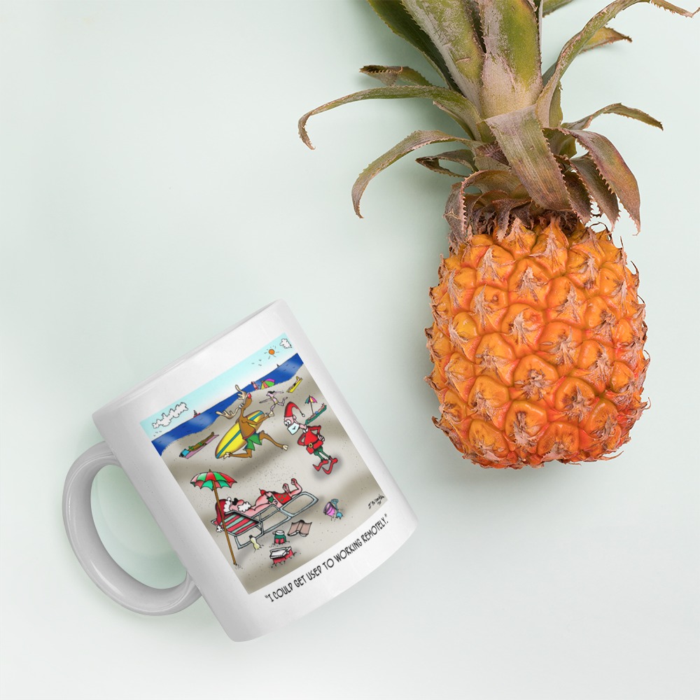 White Glossy Mug