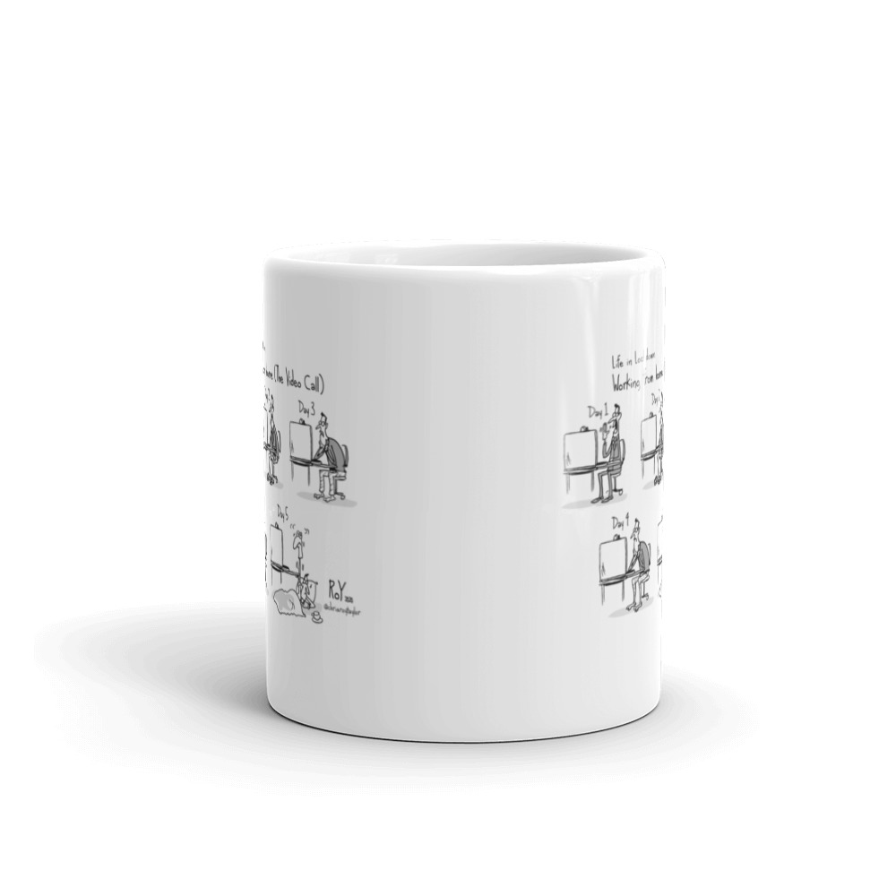 White Glossy Mug