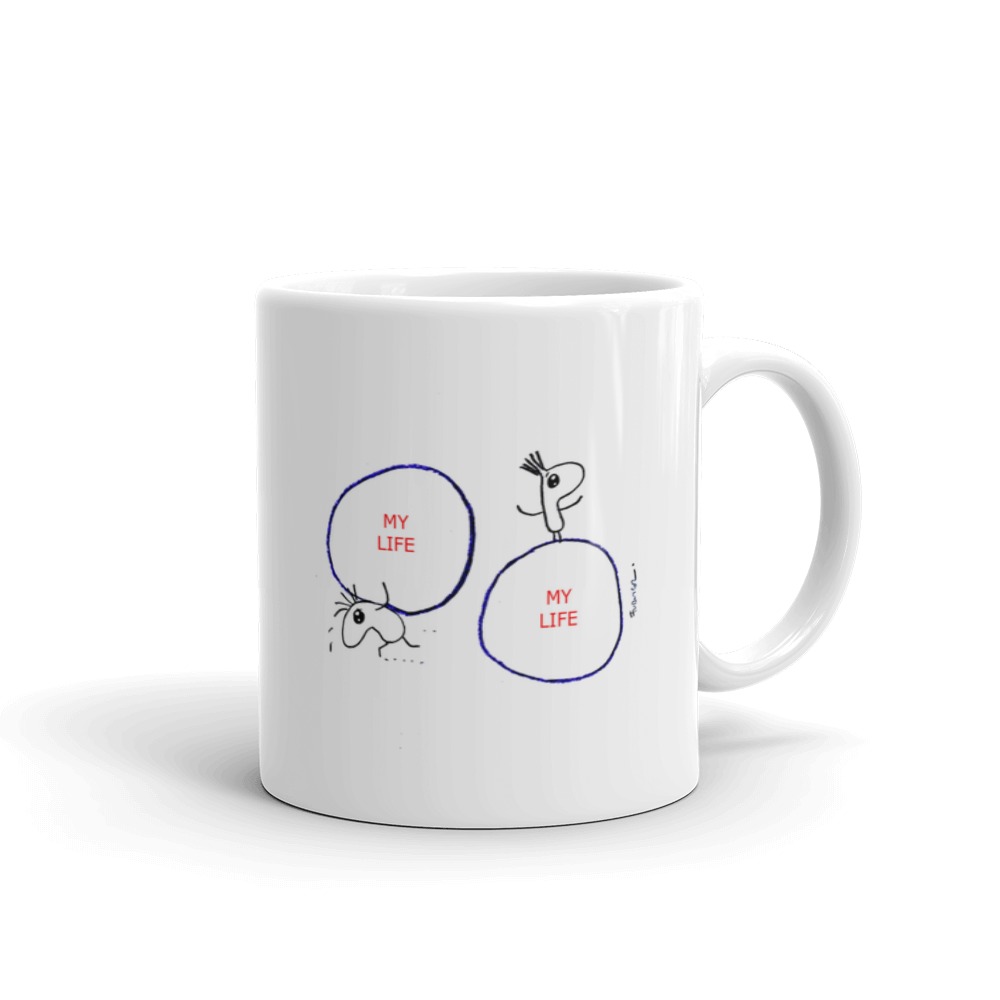 White Glossy Mug