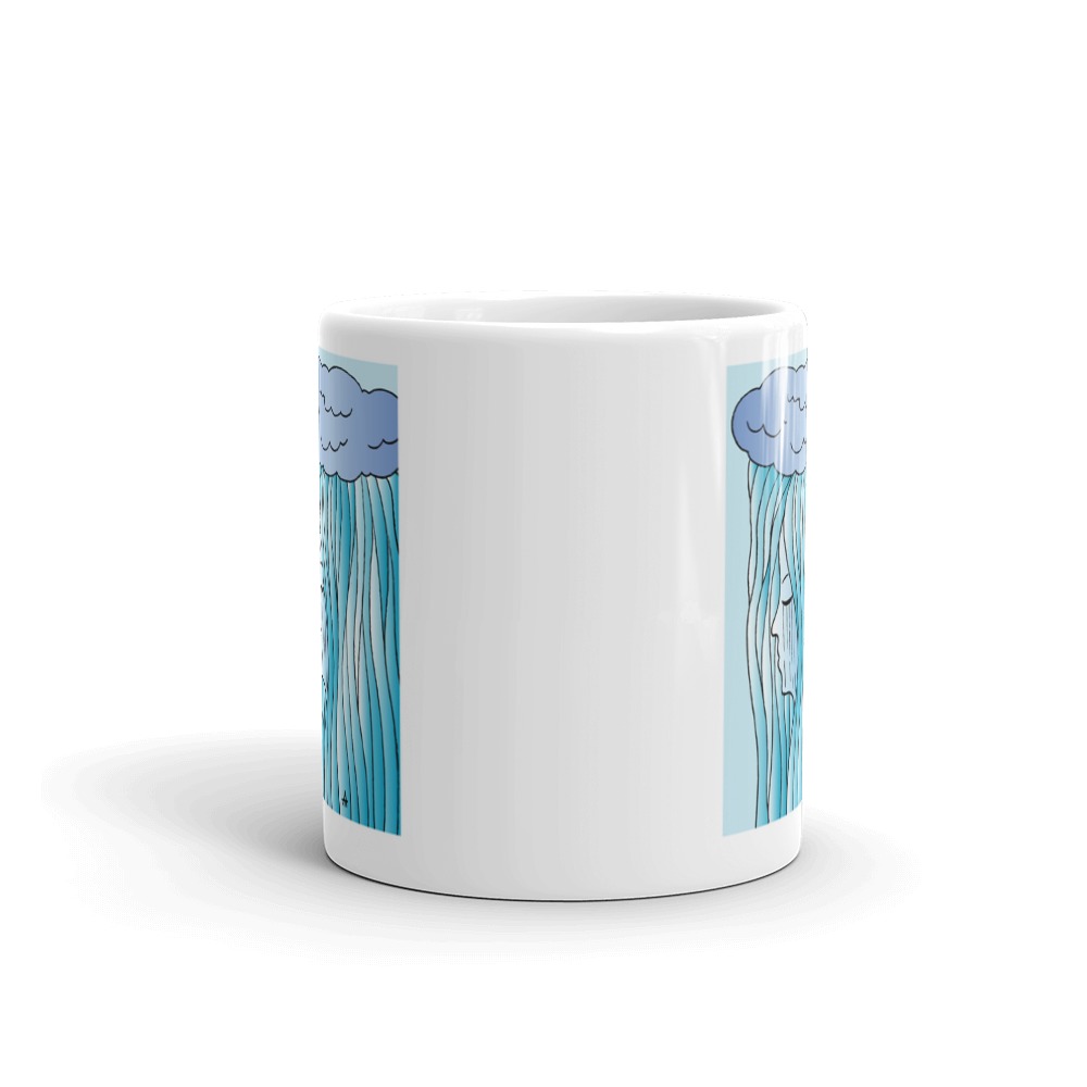 White Glossy Mug