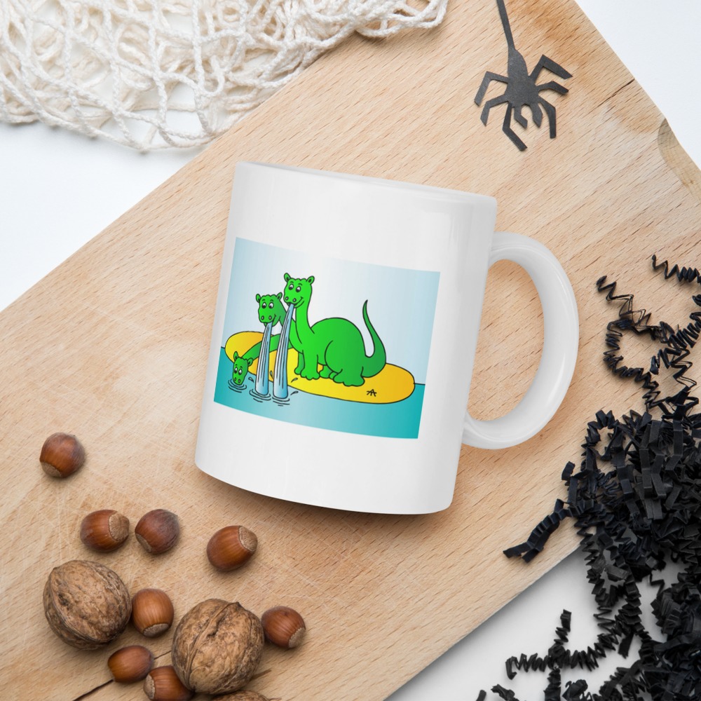 White Glossy Mug
