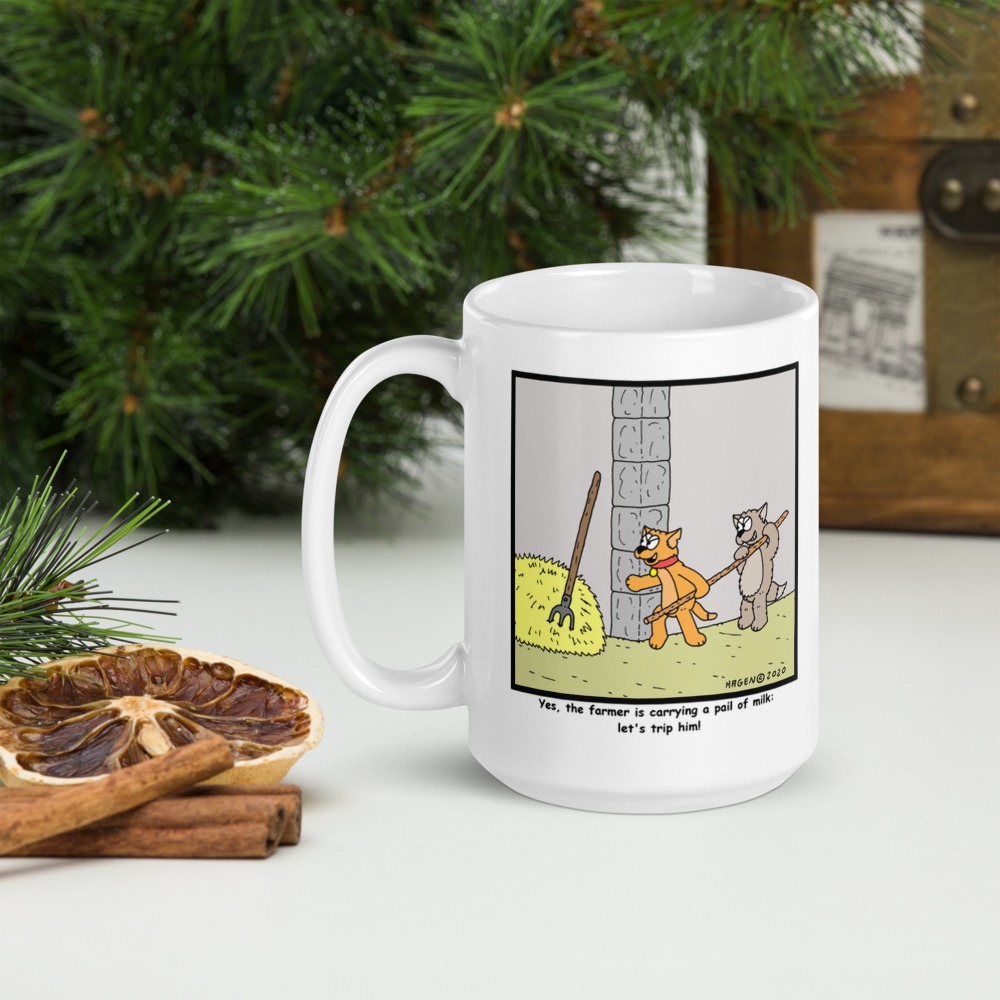 White Glossy Mug