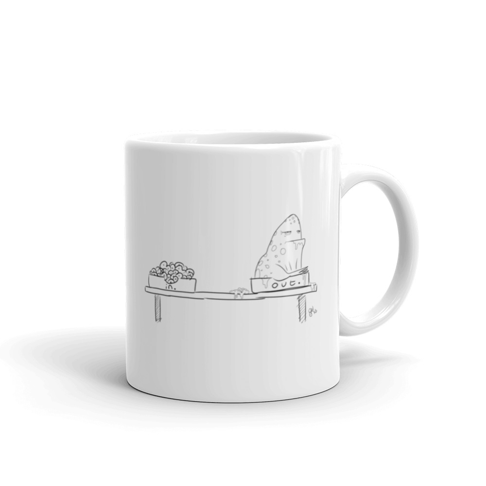 White Glossy Mug