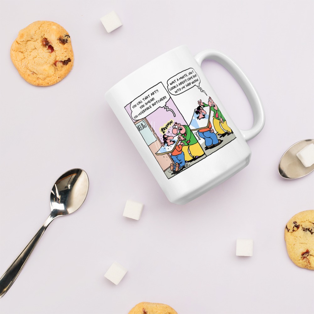 White Glossy Mug