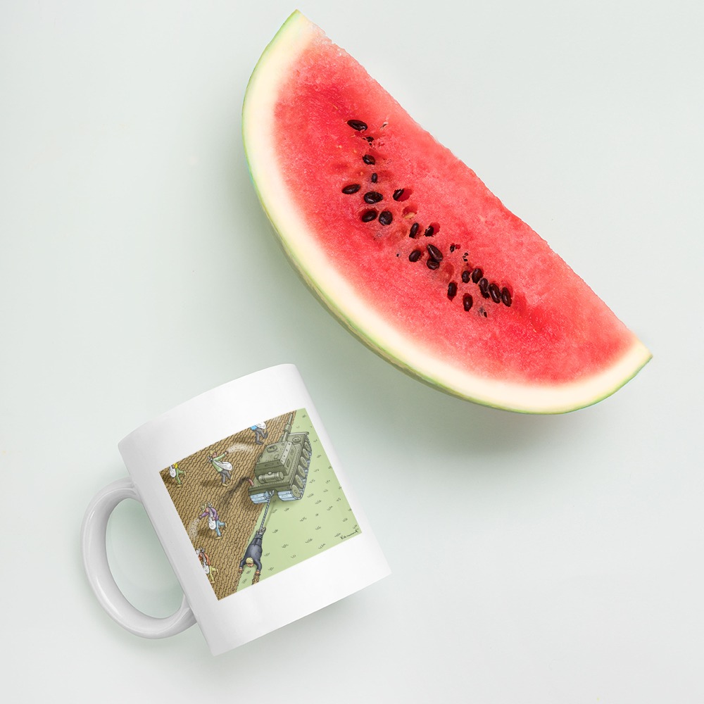 White Glossy Mug
