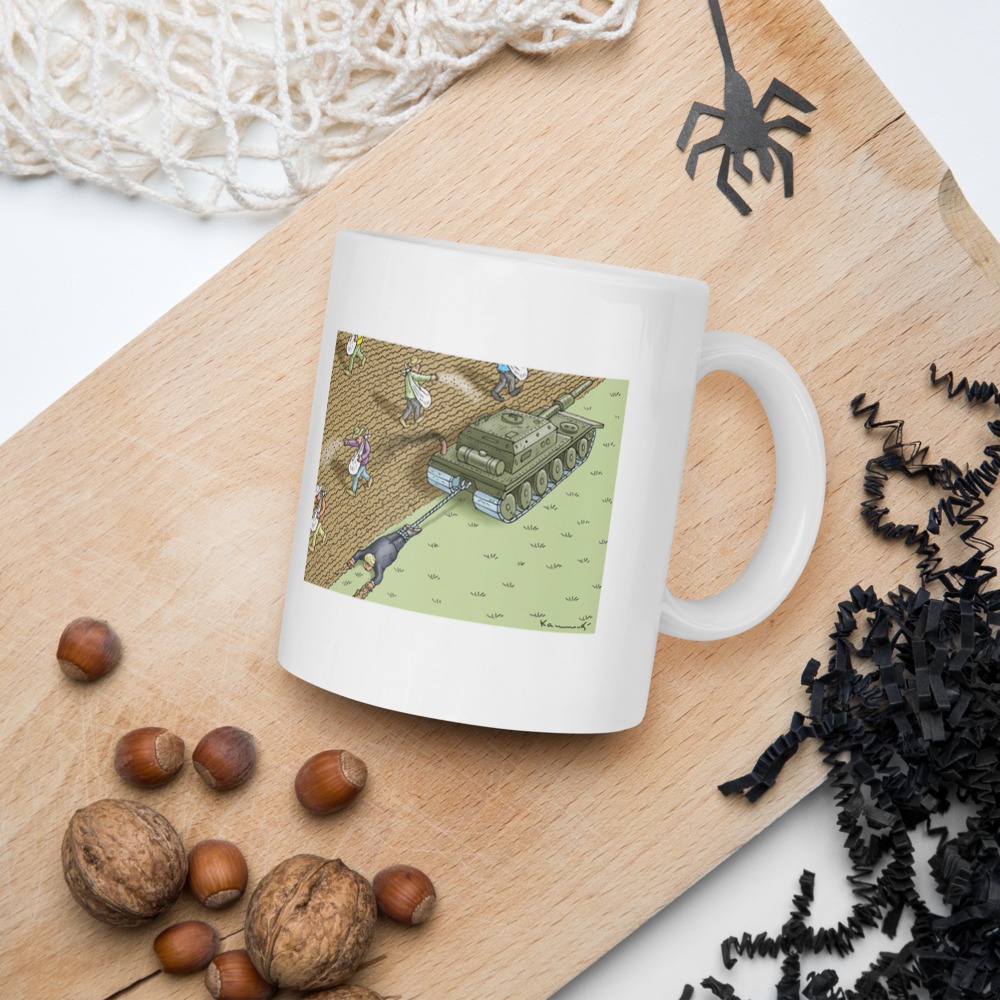 White Glossy Mug