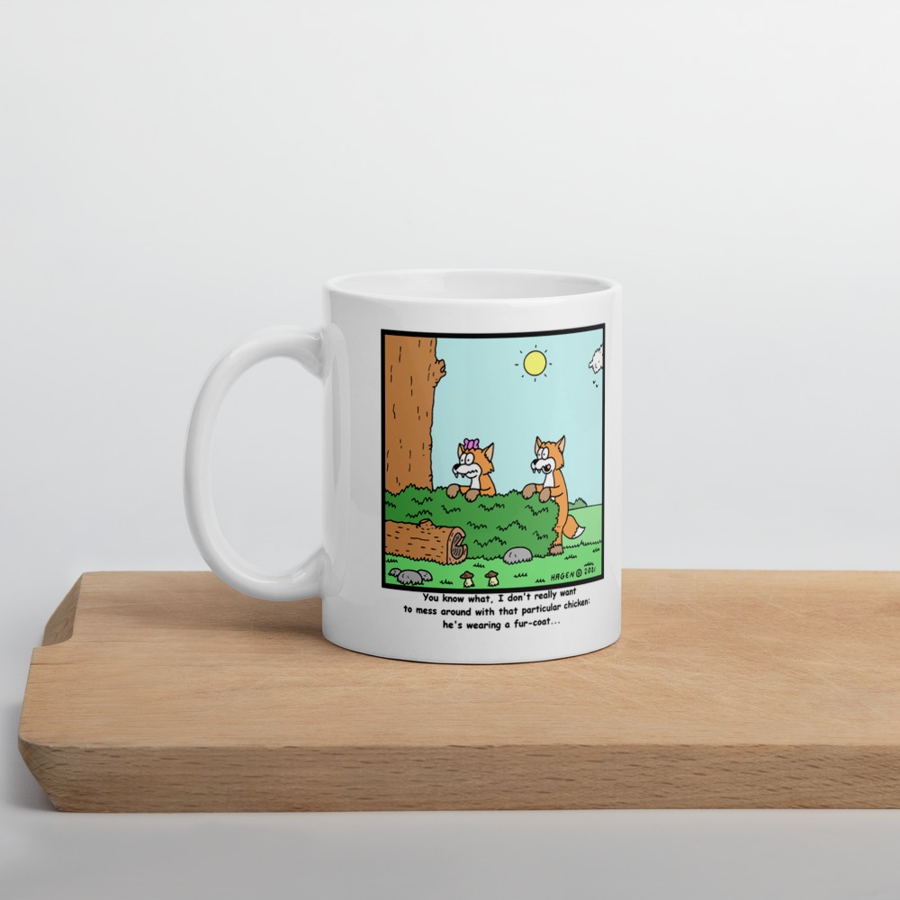 White Glossy Mug