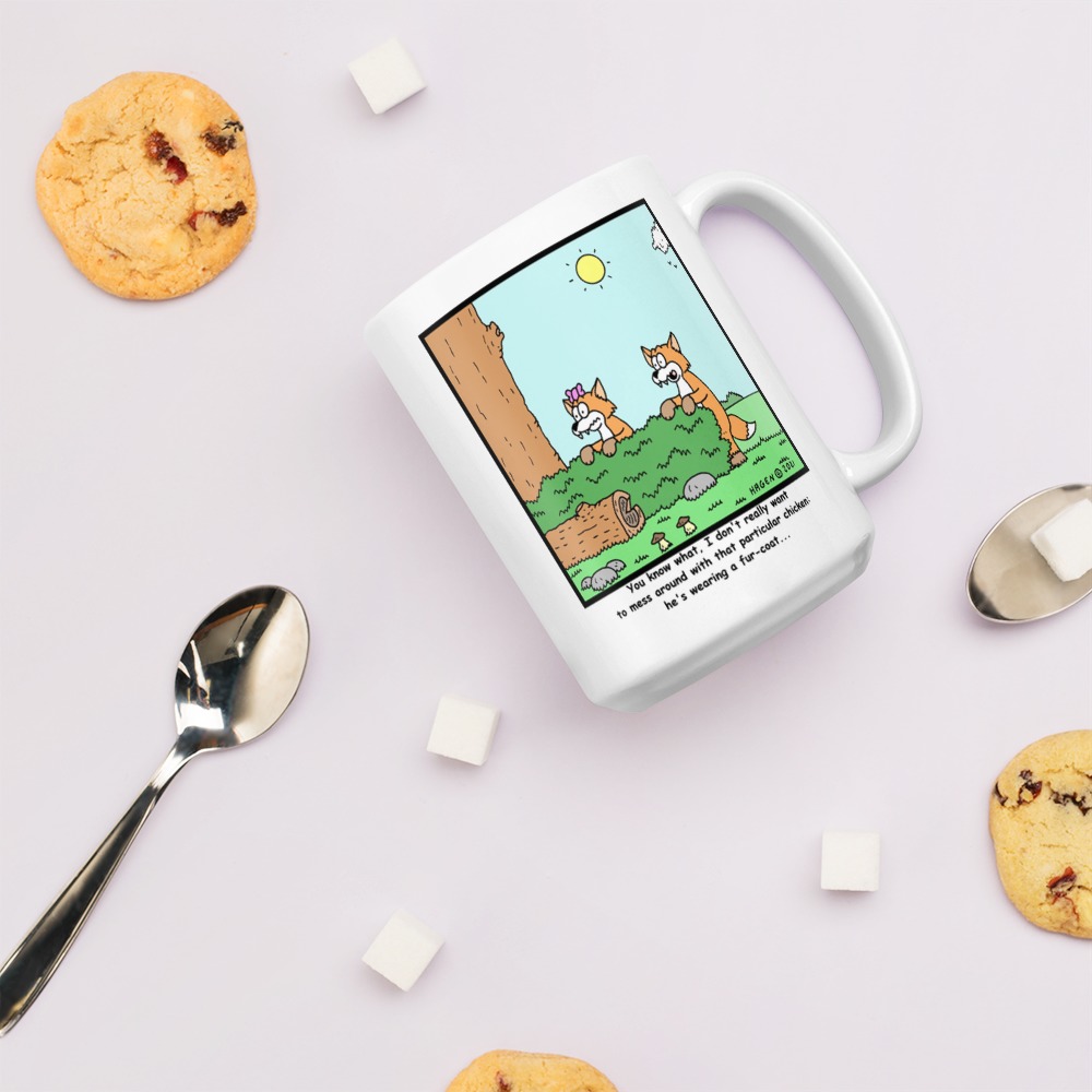 White Glossy Mug