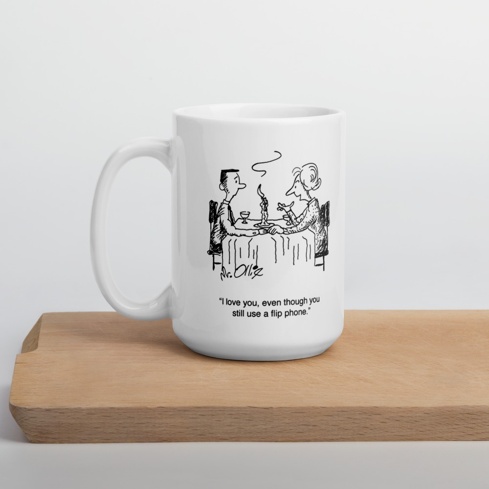 White Glossy Mug