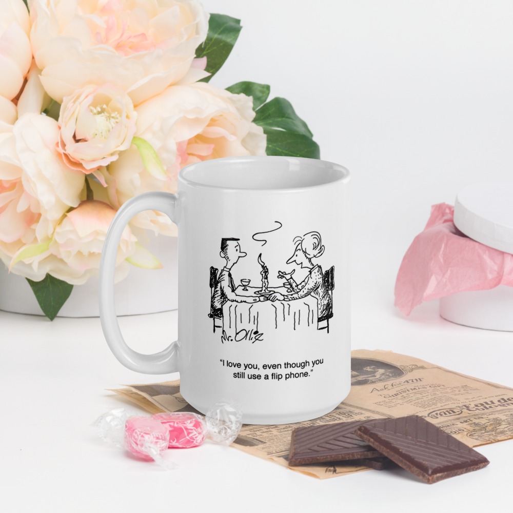 White Glossy Mug