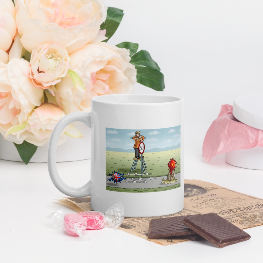 White Glossy Mug