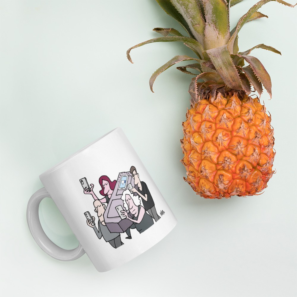 White Glossy Mug