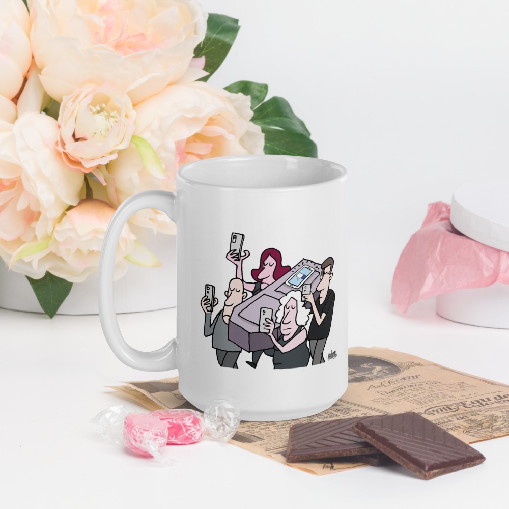 White Glossy Mug
