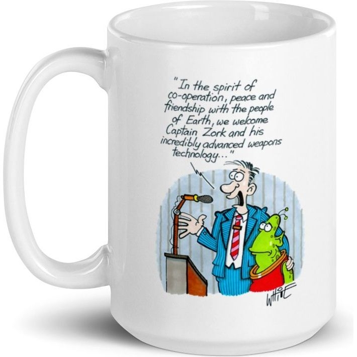White Glossy Mug
