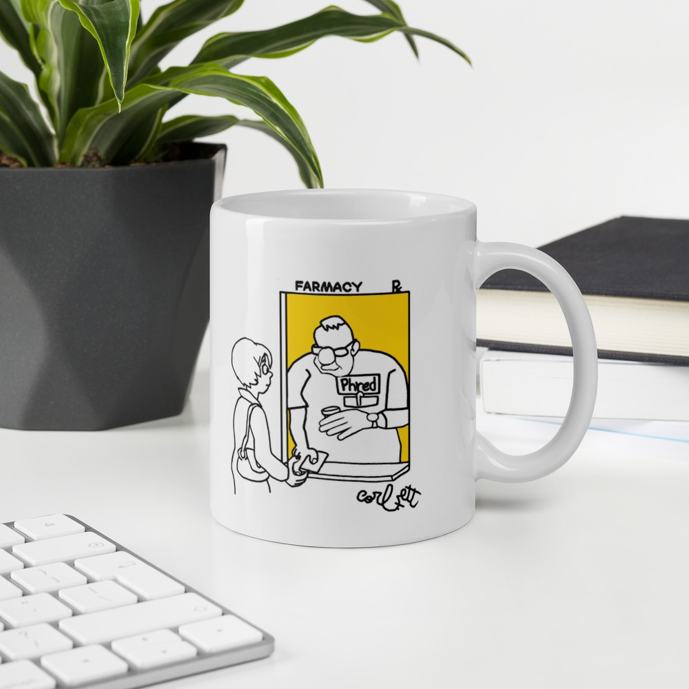 White Glossy Mug