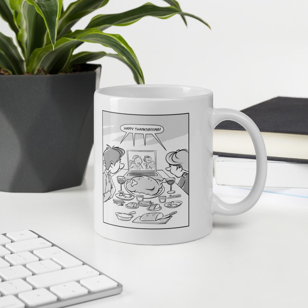 White Glossy Mug