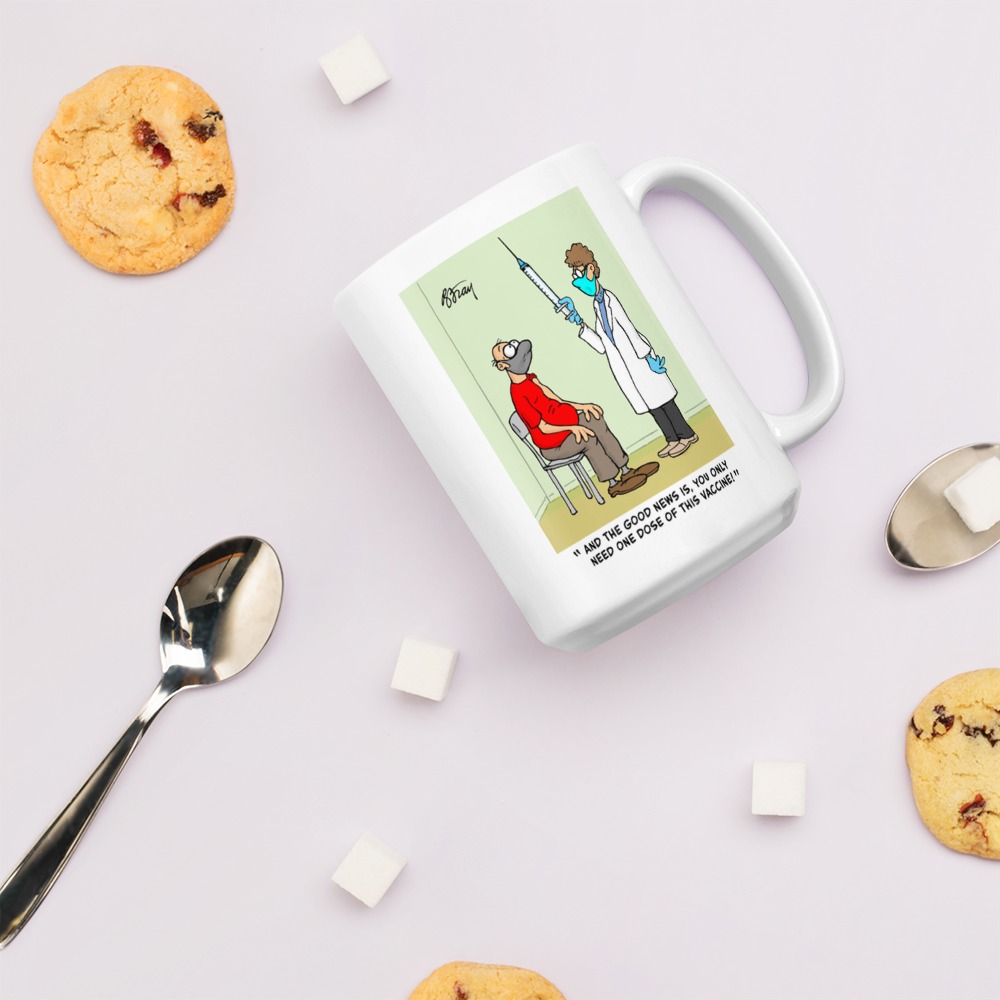 White Glossy Mug