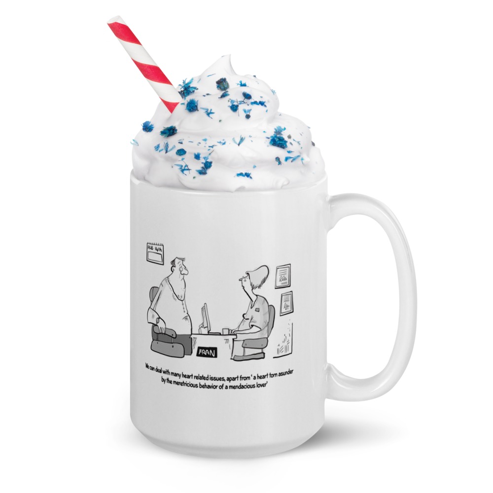 White Glossy Mug