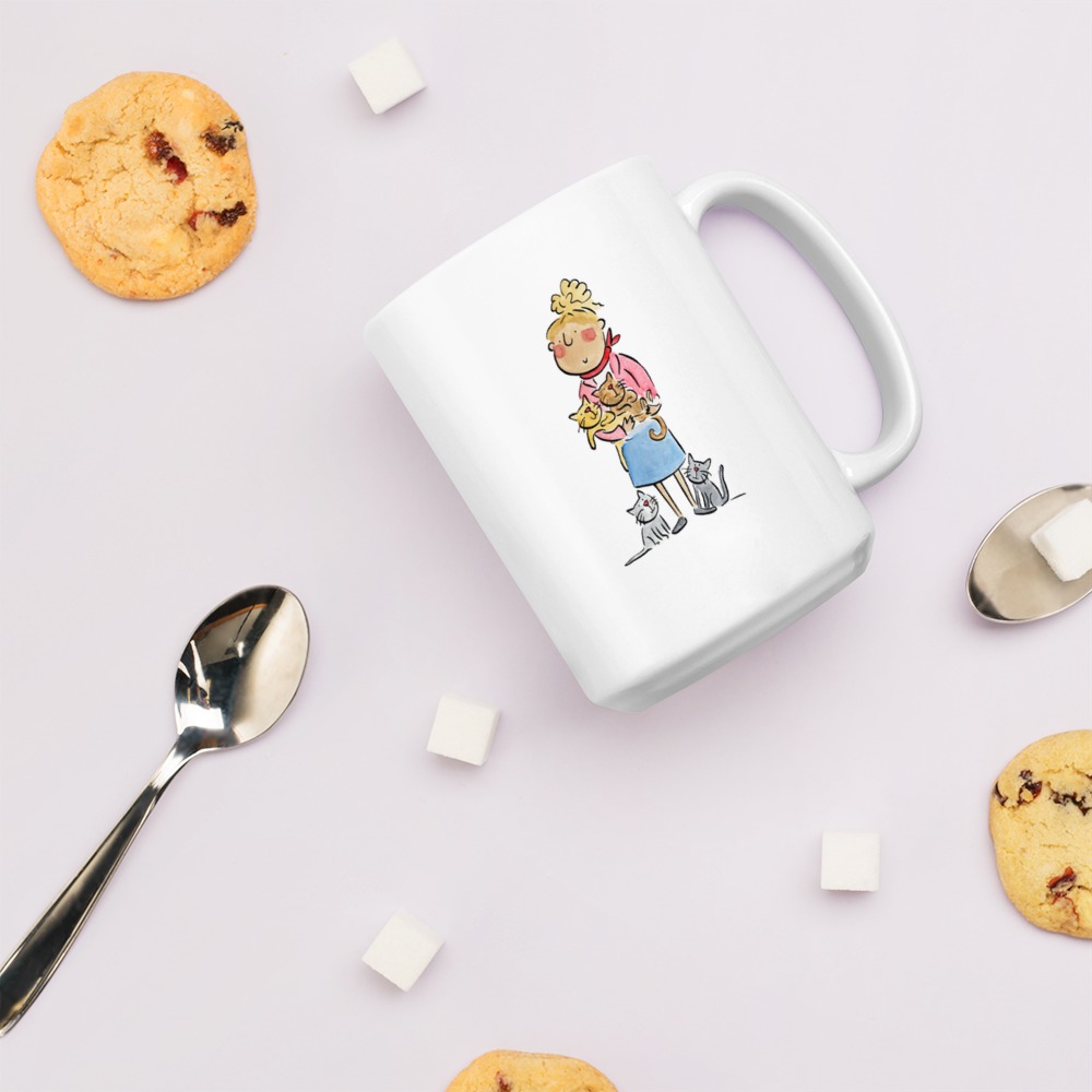 White Glossy Mug