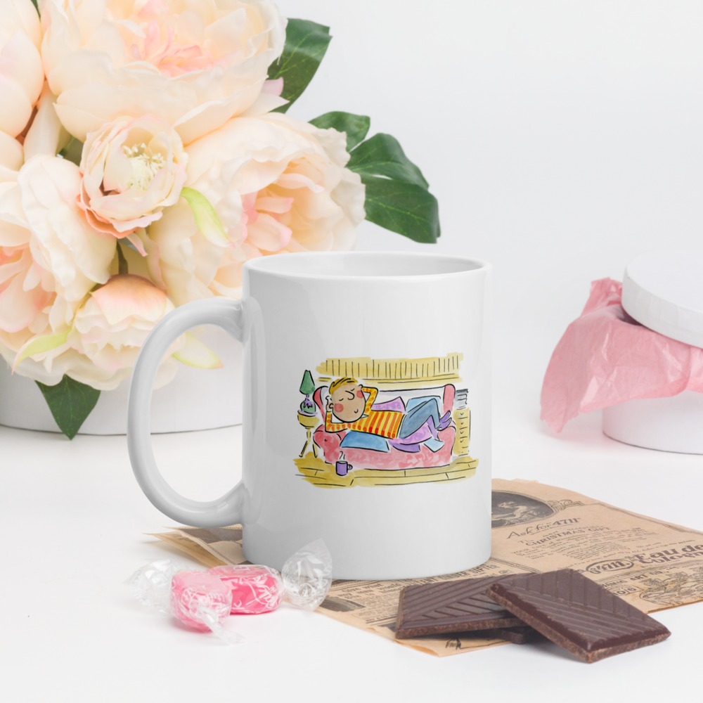 White Glossy Mug