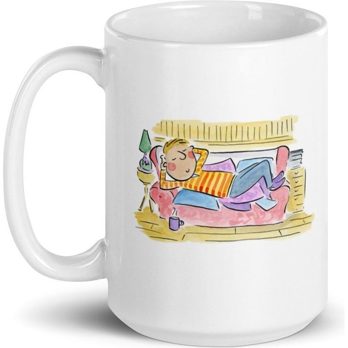 White Glossy Mug