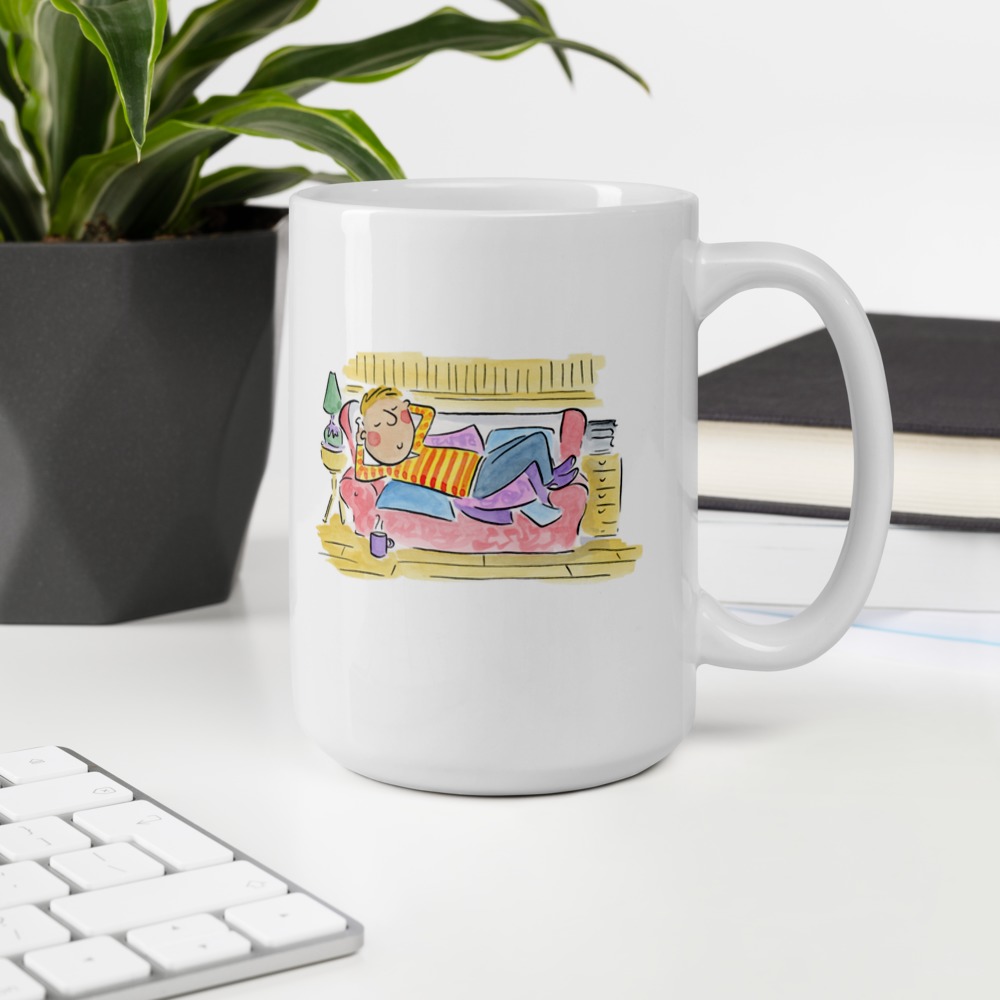 White Glossy Mug