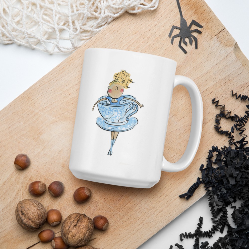 White Glossy Mug