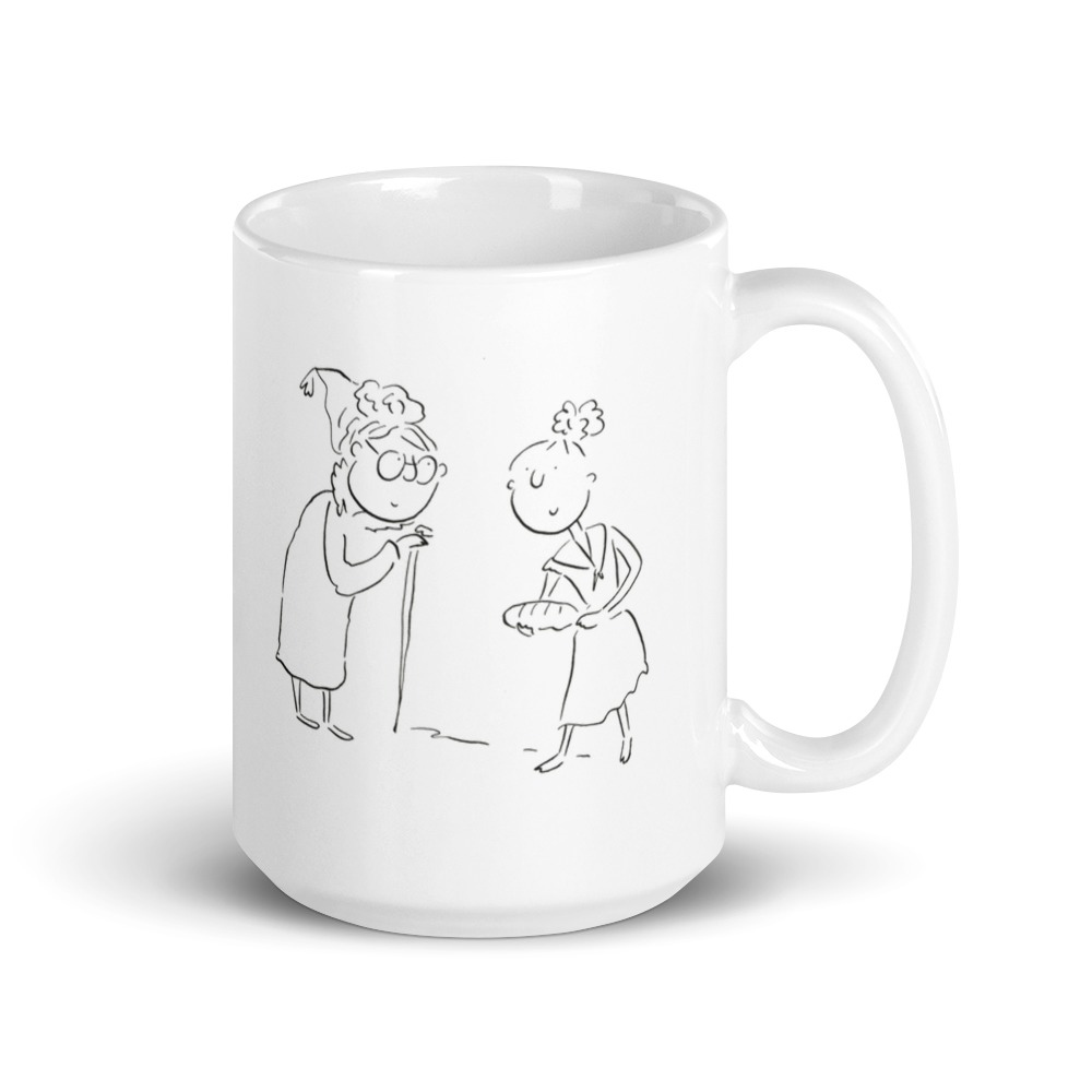 White Glossy Mug