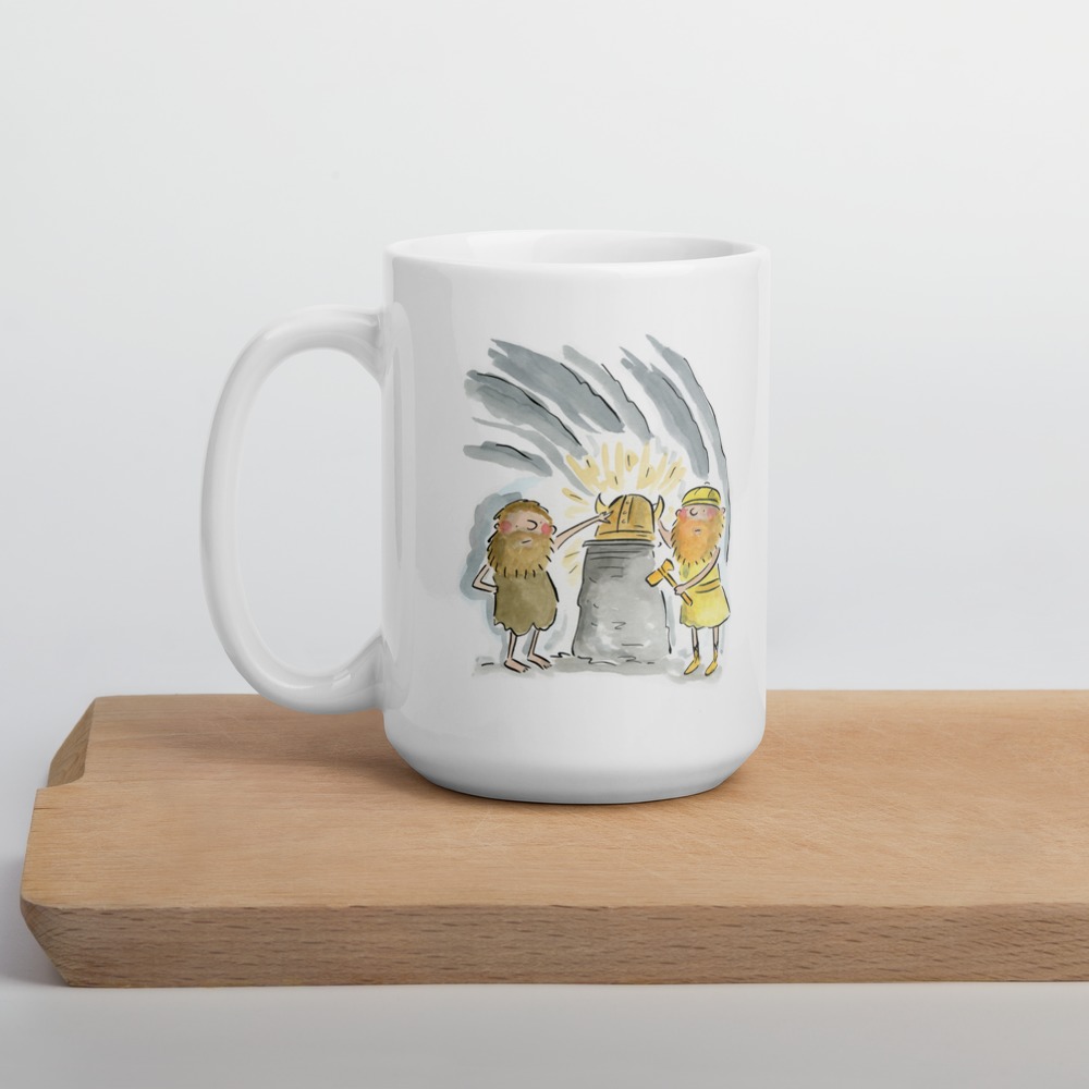 White Glossy Mug