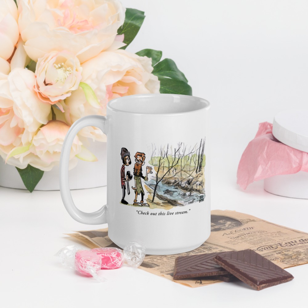 White Glossy Mug