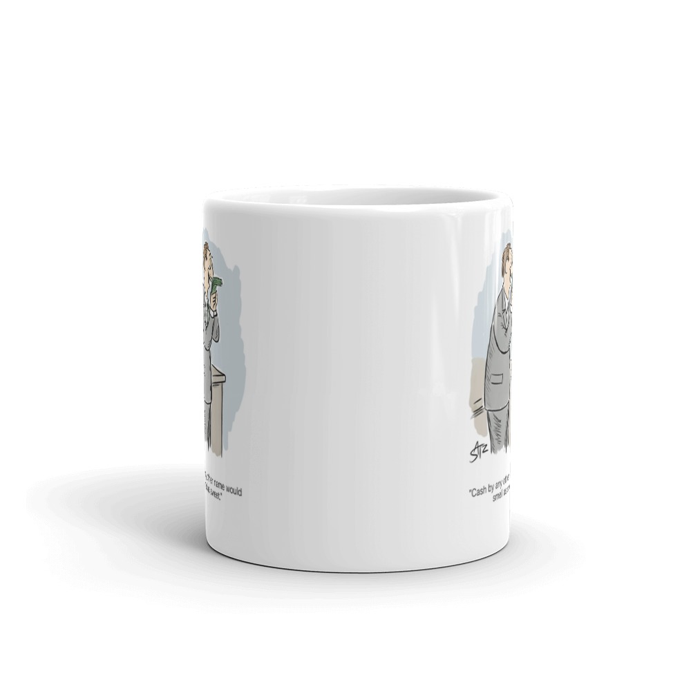 White Glossy Mug