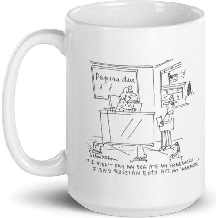 White Glossy Mug