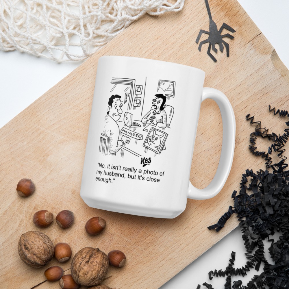 White Glossy Mug